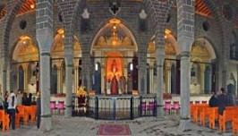 La iglesia armenia de Surp Giragos, después de ser restaurada con ayuda del Ayuntamiento de Diyarbakir.