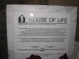 Placa Casa de Vida para Ereikousa, Grecia.